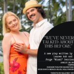 Lauren Ash Instagram - SAVE THE DATE! @miami.montero and I are writing a play that is going to debut here in Hollywood! Tickets on sale TOMORROW! “We’ve Never Talked About This Before” is an exploration into relationships, miscommunications and how silence can thwart connection. Comedic, tragic, weird and vulnerable, it’s gonna be everything you’ve never talked about before.