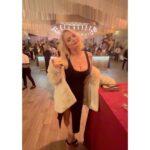 Lauren Ash Instagram - Monday night I celebrated #theemmys at the @disney after party and had the best time! Note: that fur is FAUX but my dance moves were REAL. Dress @itsnbd Shoes @tamaramellon Earrings @elizabethcolejewelry Necklace #eliotdanori Clutch @olgabergofficial Makeup @aaronpaulbeauty Hair @guiniushair