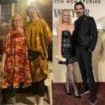 Lauren Ash Instagram - Find someone who is equally as excited to dress up with you for a Vanity Fair party as he is to dress up in muumuus with you to go to Red Lobster. Happy Valentine’s Day, @miami.montero! You’ll always be my Kyle Reese. ❤️❤️❤️