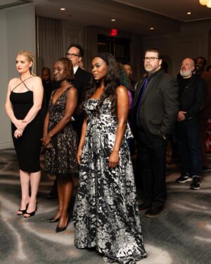 Lauren Ash Instagram - Standing with @thecreativecoalition to honor unsung heroes – family caregivers – who deserve recognition and better support systems for their invaluable contributions during the 2024 #RightToBearArts Gala 

I was honored to get to hear the stories of the caregivers who joined us this evening. Caring for an ailing loved one is something so many people navigate every day, often with no resources to help. Thank you @aarp for partnering with The Creative Coalition to raise awareness and advocate for better support systems for caregivers everywhere.