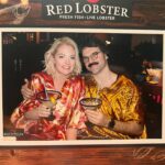 Lauren Ash Instagram - Find someone who is equally as excited to dress up with you for a Vanity Fair party as he is to dress up in muumuus with you to go to Red Lobster. Happy Valentine’s Day, @miami.montero! You’ll always be my Kyle Reese. ❤️❤️❤️