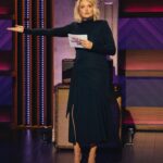 Lauren Ash Instagram - Did you catch me on @kellyclarksonshow last week? Talking my music, my podcast @truecrimeandcocktails and more?? Makeup @killahcamz Hair @paulwarrenhair Dress @cinqasept Shoes @stevemadden Earrings @ettika Rings @vraiofficial @stoneandstrand