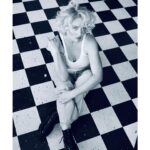 Lauren Ash Instagram - Round 2 of pics from @the.baremag! This. This is how I always wanted to look as a kid. Baggy jeans, tank top, doc boots and wild, short, platinum blond hair. When I first saw my hair the day we shot these photos, I started to cry. It’s a really wild experience to get to connect to the feeling of your child self seeing herself how she always did on the inside. Living my 90s dream in 2023. Hair @tedgibson with @starring Makeup @tina_turnbow with @ogee Photos by @tina_turnbow