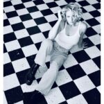 Lauren Ash Instagram - Round 2 of pics from @the.baremag! This. This is how I always wanted to look as a kid. Baggy jeans, tank top, doc boots and wild, short, platinum blond hair. When I first saw my hair the day we shot these photos, I started to cry. It’s a really wild experience to get to connect to the feeling of your child self seeing herself how she always did on the inside. Living my 90s dream in 2023. Hair @tedgibson with @starring Makeup @tina_turnbow with @ogee Photos by @tina_turnbow