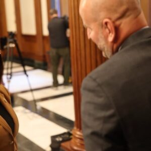 Lauren Boebert Instagram - Yesterday, I joined @RepStefanik and other fellow patriots for a roundtable on the Biden Border Crisis.

It’s crystal clear: Joe Biden and Alejandro Mayorkas’ reckless, open-border policies are the root cause of this invasion.

ENOUGH. It’s time for action – IMPEACH!