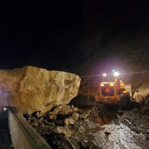 Lauren Boebert Instagram - My team and I have been in touch with CDOT and the Governor on the rockslide that closed eastbound I-70 in Debeque Canyon. 

Westbound I-70 is open and there is a detour for eastbound motorists. No one was hurt and no vehicles were damaged. Visit COtrip.org for more info.