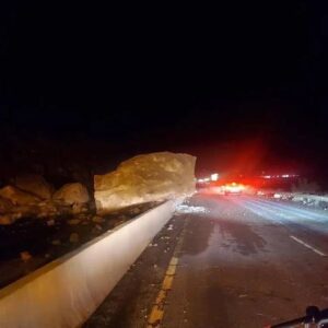 Lauren Boebert Instagram - My team and I have been in touch with CDOT and the Governor on the rockslide that closed eastbound I-70 in Debeque Canyon. 

Westbound I-70 is open and there is a detour for eastbound motorists. No one was hurt and no vehicles were damaged. Visit COtrip.org for more info.