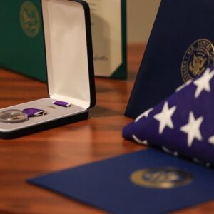 Lauren Boebert Instagram - On Veterans Day, Brigadier General Laura Clellan and I united to honor Sergeant First Class William Montgomery with a Purple Heart for the injuries he endured in service to our country. 

Heroes like Sergeant First Class Montgomery faced unimaginable challenges and willingly put their lives on the line to protect the freedoms we hold dear.

May God bless him, God bless all our veterans, and God bless the United States. 🇺🇸