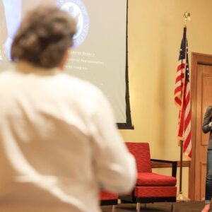 Lauren Boebert Instagram - I had a fantastic time at the Club 20 Fall Conference in Grand Junction! I had engaging discussions with leaders from across Colorado on vital issues like water conservation, mining, and forestry. 

Plus, we celebrated Club 20's 70th anniversary – an honor to be part of this milestone event!