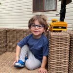 Lauren Collins Instagram - Happy 3rd birthday to my garbage loving, interpretive dancing, one of a kind, funny little Charlie. We love you so much 💙🚛🌈