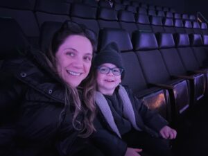 Lauren Collins Instagram - First Movie Night 🥹🎥🥰