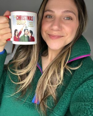 Lauren Collins Instagram - #TheChristmasSetup premieres tonight at 8/7c!!!!! Just like @benlewishere & @blakeleeblake’s real life love story, the movie is magical, filled with laughs and features at least one gay icon! Directed by the wonderful @patkmills, don’t miss @lifetimetv’s first LGBTQ Christmas Movie!! I AM SO EXCITED!!!!!!!!! 🎅🏼🏳️‍🌈❤️(Canada you have to wait one more week until Dec 18th on #ctvdrama) Head to my stories for the trailer and the lols! #itsawonderfullifetime