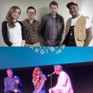 Lauren Lapkus Instagram - Happy 15th anniversary to the Comedy Bang! Bang! podcast!! Apparently according to google.corn I’ve done 117 episodes of this show. So many great memories, live shows with amazing audiences all over the country/world and consistently laughing harder than I’ve ever laughed! The last couple slides are some of the highlights of my appearances! Thanks for bringing me into the CBB world, @scottaukerman!Here’s to 100 more years!!