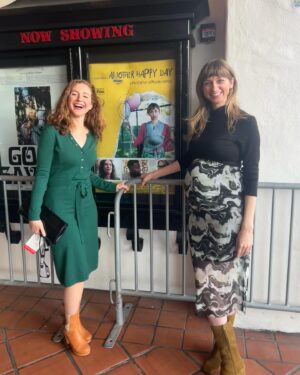 Lauren Lapkus Instagram - Such a special weekend in Santa Barbara at the Santa Barbara International Film Festival! We had two screenings of Another Happy Day and great Q&As and I got to talk about how wonderful our writer/director @norafiffer is, which I always love to do! Fingers crossed this movie will make its way to your screens in the near future! 🩷 @officialsbiff @anotherhappydayfilm