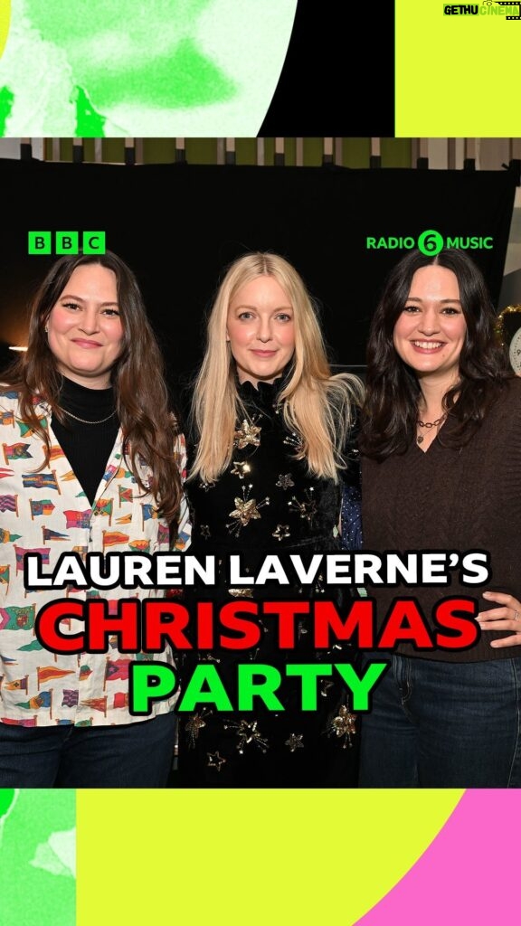 Lauren Laverne Instagram - A fabulously festive morning 🤩 Listen to Lauren Laverne on @bbcsounds