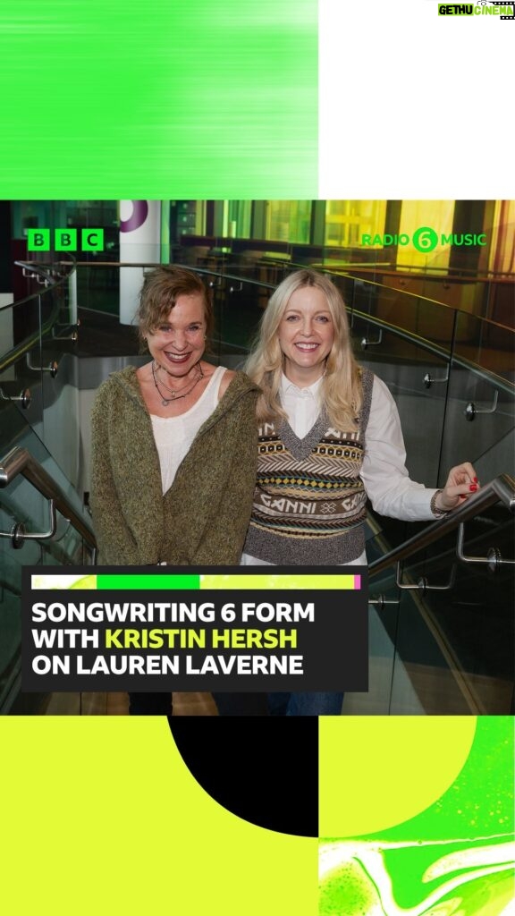 Lauren Laverne Instagram - “We need to bring some humanity back” 💚 Kristin Hersh delved into the topic of good songwriting with Lauren, discussing her new book The Future of Songwriting 📚 Listens to the whole conversation now @bbcsounds