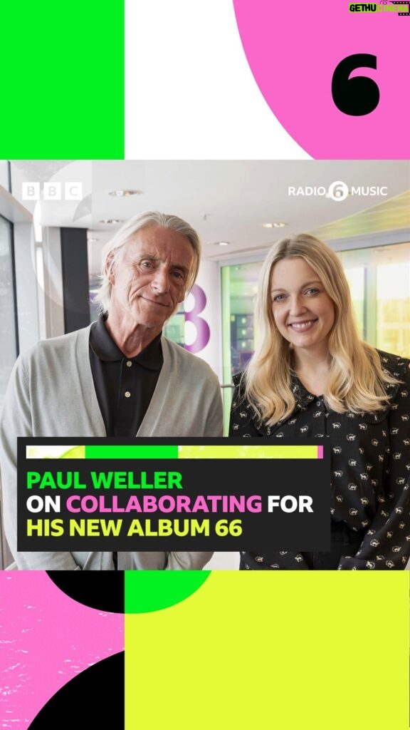 Lauren Laverne Instagram - “The older I get the more I’m up for experimenting and working with different people” 💚 Paul Weller chatted to Lauren Laverne about his 17th studio album. Listen @bbcsounds | Link in bio.