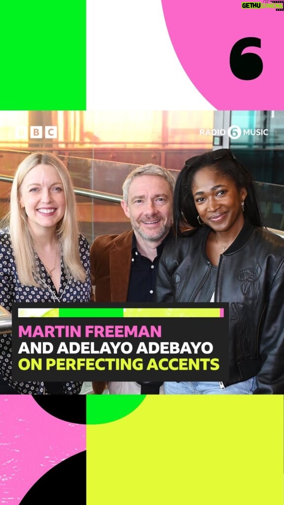 Lauren Laverne Instagram - Martin Freeman and Adelayo Adedayo joined Lauren to discuss the making of award winning series The Responder upon it’s second series release. Listen again on @bbcsounds | Link in bio