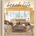 Lauren Liess Instagram - She’s here folks!!!! In my hands!!! BEACH LIFE: Home, Heart & the Sea is STOCKED at the warehouse and I’m signing copies for pre-orders!!! The same size as my 3 other books (for optimal stacking & don’t you worry, all the spines look perty together 😉) Will be sharing a bit more about the book, but for now I’ll say- yes, it’s design-focused and you’ll see some of my favorite beach house projects in here but it’s also a story & a journey… for both you and me. this one hits different and is the perfect summer read. Xo Preorder wherever books are sold for May 21 delivery. Preorder in my sh op for a signed copy. 🤍🌊