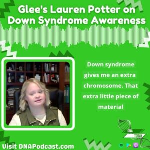 Lauren Potter Instagram - Announcing our celebrity guest to celebrate the upcoming Down Syndrome Awareness Day...
💛💙
Lauren Potter, who played Becky Jackson on Fox’s hit TV show "Glee"! 🎶
💛💙
Lauren shares about her acting career and advocacy work with Best Buddies International, AbilityPath, National Down Syndrome Society, American Association of People with Disabilities, and Special Olympics 
💛💙
The episode drops on Friday 🤩
💛💙
Subscribe to "DNA Today" in your podcast player to have the episode automatically downloaded.
.
.
.
.
.
#geneticspodcast #genetics #genetic #genetictesting #geneticcounseling #geneticcounselor #geneticist #dnatest #dna #dnagenetics #science #sciencecommunications #scicomm #glee #patientcare #sciencepodcast #downsyndrome #downsyndromeawareness #nationaldownsyndromeday #wdsd #nothingdownaboutit #downsyndromelove #downsyndromerocks #downsyndromeawarenessmonth #downsyndromebaby #downsyndromemodel #downsyndromeday #downsyndromeisbeautiful #gleek #gleecast