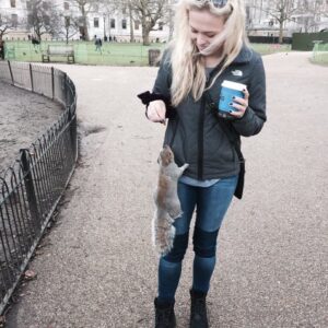 Lauren Taylor Instagram - feeding nature in London 🇬🇧