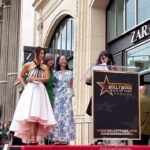Lauren Tom Instagram - It’s not often that a person gets to express themselves and honor someone they love publicly. I, along with my #joyluckclub sisters, had that opportunity a few days ago by celebrating with @mingna_wen as she received her 🌟 on the #hollywoodwalkoffame ! I couldn’t be more proud of my friend, the multitalented, #disneylegend phenom that is @mingna_wen The last photo depicts the giddy feeling I had all day. Congratulations, Ming!