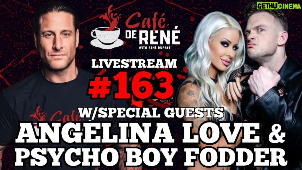 Lauren Williams Instagram - https://www.youtube.com/live/2J6xnLw2h0M?si=yfgRkPWg42kCIg_b Bonjour everyone we're going live today 6pm est and today we're joined by wrestlings psycho couple Angelina love and psycho boy fodder to talk about their careers in wrestling and answering your fan questions. #renedupree #angelinalove #psychoboyfodder #cafederene