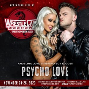Lauren Williams Instagram - Come See Psycho Love At @wrestlecade Year Of The Dragon In Winston Salem, North Carolina This Coming November!
. . .
Follow Me On 👻 LoKeys910
. . .
Subscribe To My YouTube Channel 📺PsychoBoyFodder. Hit The 🔔 For Updates With All New Free Content!