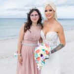Lauren Williams Instagram - We chose the most perfect people to be in our wedding parties 🤍 With my sister as my Maid of Honor, my niece as my Flower Girl and my soul sisters as my bridesmaids, it meant the world to us to have those closest to us celebrate our love and happiness ❤️👩🏼‍❤️‍👨🏻 P.S. my ladies looked STUNNING!! 😍🩵