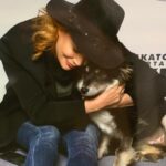 Laurie Holden Instagram - Happiness is...rescuing an animal. #luckypawsrescue #canada #fostercare #dogsofinstagram