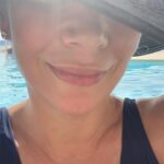 Laurie Holden Instagram - My favorite place ...especially when it is blazing hot. #water #pool #ocean