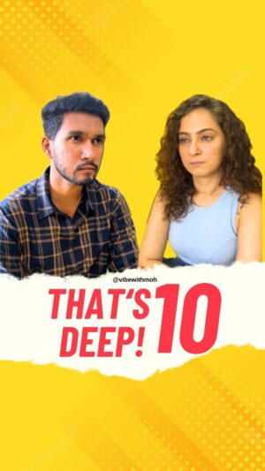 Lavina Tandon Instagram - That’s DEEP - EPISODE 10
#vibewithmoh #lavinatandon 
.
.
.
.
.
.
.
.
When two individuals engage in passionate and intense discussions on seemingly irrelevant topics, it transforms into a conversation of utmost importance. Presenting the tenth part of the ‘That’s Deep’ series, where two people exchange PJs (poor jokes, pakao jokes, pathetic jokes) - AKA dad jokes. Feel free to let us know if you crave more of this delightful content! 😄🤔 #ThatsDeep #DadJokes #PoorJokes

[That’s Deep series, Poor jokes, Dad jokes, Humorous conversations, Indian Jokes, Indian PJ]