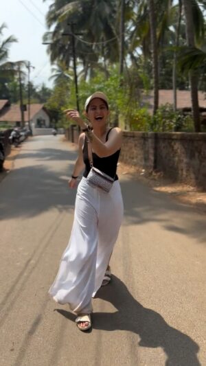 Lavina Tandon Instagram - Pun Intended guys !!! 
.
.
.
.
.
It’s a Mast Visit !!! 
@themillpalolem 
Thanks for being so warm & welcoming !!! 
#reeloftheday 
#reelitfeelit 
#goadiaries 
#goa2024
#summertrip 
#getaway
#goodvibesonly
#happysoul
#lovelove 
#actor 
#influencer 
#traveler 
#foodie 
#lavvinataandon