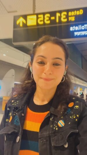 Lavina Tandon Instagram - Life Lately
.
.
.
.
.
Running around… Traveling… catching flights … not feelings !!! 
Phew!!!
Loving My crazy life ❤️💫
#happykid 
#travelbug 
#lovinglife 
#ghoomakad