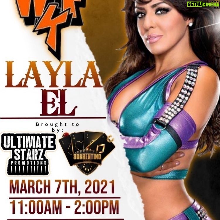 Layla El Instagram - Come meet me tomorrow at @wrestlefest4 up in Albany, New York,