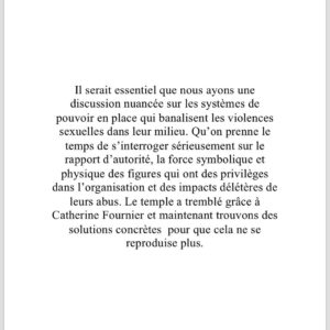 Léa Clermont-Dion Instagram - Le temple a tremblé grâce à @cathfournierqc. Et maintenant?