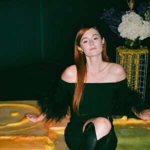 Lea van Acken Instagram - last Berlinale24 stop || Off Party
thx @tryselfizzel 

Had the biggest dress up fun with 
Styling @leonievolk 
H/M @philippverheyen 
Pictures by @maximeballesteros 
with @vestiaireco @c.seherpr