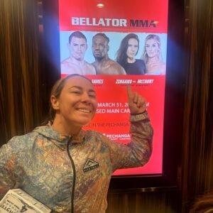 Leah McCourt Instagram - Wow this day last year! What a fight against the legend Cat Zingano.  One for the history books.  The best time in LA 🇺🇸 
💥  so much hard work that leads to the big moments.  Only getting started 👊🏻