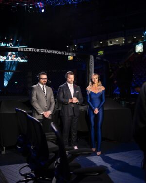 Leah McCourt Instagram - Wow what a night of fights at Bellator Belfast 💙 @BellatorMMA 

So proud of @karlmooremma, huge underdog against a world class light heavyweight and came up short.  I’ve no doubt he will hold the belt in the future. 

Was gutted not to be fighting but can’t wait to get on the mats again and get back in where I belong. 

It’s been 5 years since I signed with @bellatormma and can’t thank all the staff past and present for the most unbelievable experiences all around the world with the best team.  So nice to have everyone in Belfast.  Can’t wait for more huge fight nights in the most iconic cities and to make more history.  Best job in the world. #TheHurtBusiness #FightGame 

📸 @shawna.rodgers