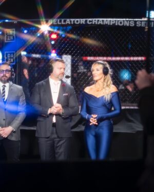 Leah McCourt Instagram - Wow what a night of fights at Bellator Belfast 💙 @BellatorMMA 

So proud of @karlmooremma, huge underdog against a world class light heavyweight and came up short.  I’ve no doubt he will hold the belt in the future. 

Was gutted not to be fighting but can’t wait to get on the mats again and get back in where I belong. 

It’s been 5 years since I signed with @bellatormma and can’t thank all the staff past and present for the most unbelievable experiences all around the world with the best team.  So nice to have everyone in Belfast.  Can’t wait for more huge fight nights in the most iconic cities and to make more history.  Best job in the world. #TheHurtBusiness #FightGame 

📸 @shawna.rodgers