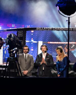 Leah McCourt Instagram - Wow what a night of fights at Bellator Belfast 💙 @BellatorMMA 

So proud of @karlmooremma, huge underdog against a world class light heavyweight and came up short.  I’ve no doubt he will hold the belt in the future. 

Was gutted not to be fighting but can’t wait to get on the mats again and get back in where I belong. 

It’s been 5 years since I signed with @bellatormma and can’t thank all the staff past and present for the most unbelievable experiences all around the world with the best team.  So nice to have everyone in Belfast.  Can’t wait for more huge fight nights in the most iconic cities and to make more history.  Best job in the world. #TheHurtBusiness #FightGame 

📸 @shawna.rodgers