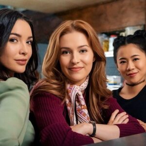 Leah Lewis Instagram - @cw_nancydrew, you are one of the biggest blessings I’ve ever been able to experience. 

I’ve played George Fan on Nancy Drew for four seasons and this year our show ended and aired its last. 
The first photo is our spring chicken season 1 roll out and the beginning of an adventure that will stay in my heart as one of the first bests of many. The last photo is our family of hens and roosters as we huddle in close for our last actual night shooting and call “scene” on the whole show. We say goodbye to the time spent over the last 4 1/2 years filling the shoes of characters that grew, fought hard for their growth, loved each other, and learned to love themselves through each other. 

For the people who started their journey with George Fan and were able to gather bits and pieces of her to get through their own realities, thank you for sticking with us this whole show. When I first started this show, I could barely pay my rent just like George 🥹 Just as much as I hold my own growth dear, I hold hers even closer. This role was a solo prickly pear who slowly became a goat cheese feta beet pear salad with all of the flavors to give by the end of this show. Loneliness turned into independence. Defense mechanisms melted into a puddle of accepting love, her unbridled fierceness turned into loyalty to her people and helping others. The struggle of growing up in an alcoholic family with no father while raising a family of two sisters on her own became her pride. Lack of self love and realization slowly turned into self motivation and preservation as she faced challenges one after another. Her sassy comments… stayed sassy. I love you, George doesn’t really say I love you unless sh— hits the Fan, but that’s okay. We all learn to show our love in different ways and for that, George was accepted just the way she is and came to be. 

❤️ BTS next and a lovely peek into some of the magic our CREW created. Hundreds of people worked behind the scenes to put every single thing in its place. 8 days an episode, over 200  crew members there day in and day out, and then just us bingbongz out here on screen playing pretend in this gorgeous world they created. #NancyDrewSeason4