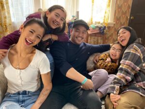 Leah Lewis Instagram - @cw_nancydrew, you are one of the biggest blessings I’ve ever been able to experience. 

I’ve played George Fan on Nancy Drew for four seasons and this year our show ended and aired its last. 
The first photo is our spring chicken season 1 roll out and the beginning of an adventure that will stay in my heart as one of the first bests of many. The last photo is our family of hens and roosters as we huddle in close for our last actual night shooting and call “scene” on the whole show. We say goodbye to the time spent over the last 4 1/2 years filling the shoes of characters that grew, fought hard for their growth, loved each other, and learned to love themselves through each other. 

For the people who started their journey with George Fan and were able to gather bits and pieces of her to get through their own realities, thank you for sticking with us this whole show. When I first started this show, I could barely pay my rent just like George 🥹 Just as much as I hold my own growth dear, I hold hers even closer. This role was a solo prickly pear who slowly became a goat cheese feta beet pear salad with all of the flavors to give by the end of this show. Loneliness turned into independence. Defense mechanisms melted into a puddle of accepting love, her unbridled fierceness turned into loyalty to her people and helping others. The struggle of growing up in an alcoholic family with no father while raising a family of two sisters on her own became her pride. Lack of self love and realization slowly turned into self motivation and preservation as she faced challenges one after another. Her sassy comments… stayed sassy. I love you, George doesn’t really say I love you unless sh— hits the Fan, but that’s okay. We all learn to show our love in different ways and for that, George was accepted just the way she is and came to be. 

❤️ BTS next and a lovely peek into some of the magic our CREW created. Hundreds of people worked behind the scenes to put every single thing in its place. 8 days an episode, over 200  crew members there day in and day out, and then just us bingbongz out here on screen playing pretend in this gorgeous world they created. #NancyDrewSeason4