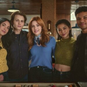 Leah Lewis Instagram - @cw_nancydrew, you are one of the biggest blessings I’ve ever been able to experience. 

I’ve played George Fan on Nancy Drew for four seasons and this year our show ended and aired its last. 
The first photo is our spring chicken season 1 roll out and the beginning of an adventure that will stay in my heart as one of the first bests of many. The last photo is our family of hens and roosters as we huddle in close for our last actual night shooting and call “scene” on the whole show. We say goodbye to the time spent over the last 4 1/2 years filling the shoes of characters that grew, fought hard for their growth, loved each other, and learned to love themselves through each other. 

For the people who started their journey with George Fan and were able to gather bits and pieces of her to get through their own realities, thank you for sticking with us this whole show. When I first started this show, I could barely pay my rent just like George 🥹 Just as much as I hold my own growth dear, I hold hers even closer. This role was a solo prickly pear who slowly became a goat cheese feta beet pear salad with all of the flavors to give by the end of this show. Loneliness turned into independence. Defense mechanisms melted into a puddle of accepting love, her unbridled fierceness turned into loyalty to her people and helping others. The struggle of growing up in an alcoholic family with no father while raising a family of two sisters on her own became her pride. Lack of self love and realization slowly turned into self motivation and preservation as she faced challenges one after another. Her sassy comments… stayed sassy. I love you, George doesn’t really say I love you unless sh— hits the Fan, but that’s okay. We all learn to show our love in different ways and for that, George was accepted just the way she is and came to be. 

❤️ BTS next and a lovely peek into some of the magic our CREW created. Hundreds of people worked behind the scenes to put every single thing in its place. 8 days an episode, over 200  crew members there day in and day out, and then just us bingbongz out here on screen playing pretend in this gorgeous world they created. #NancyDrewSeason4