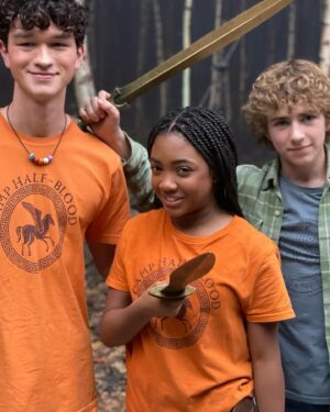 Leah Sava Jeffries Instagram - Well….thats a season wrap☹️ 

#percyjacksonandtheolympians #annabethchase #seasonfinale