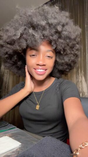Leah Sava Jeffries Instagram - Curls is literally my hair’s oxygen since I was almost born loll😂 

#curlshaircareproducts 
#curlspaste