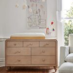 Leanne Ford Instagram - For you mommas and papas! My new @crateandkids collection—it is everything my daughter wishes her nursery had looked like… timeless, vintage-inspired pieces for a sweet (sweeter than usual for me!) and cozy space. Swipe to see it all.➡️ #LeanneFord #NurseryInspo #NurseryDesign