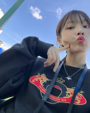 Lee Hae-in Instagram - 입술 모음😘😘😘🤐