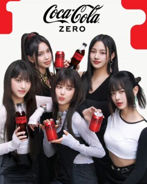 Lee Hye-in Instagram - Newjeans × Coca-Cola
