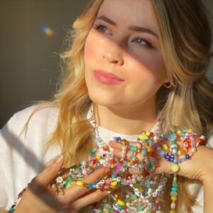 Lee Newton Instagram - Oohhh baby she has more beads for you again!! If you wanted one last drop and didn’t get a chance, DM me!! Otherwise Wednesday I’m bringing more shtuff to you!! 🌸💕🌈#hyperfixationsbylee #lololol